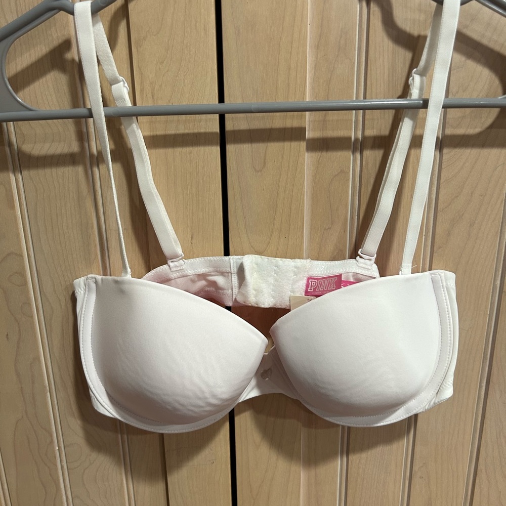 Victoria’s Secret PINK strapless bra